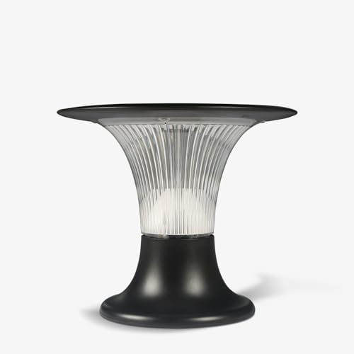 Groupe DDC Borne Solaire Extérieure Puissante – 2200 Lumens LED avec Détecteur de Mouvement – IP65 Étanche – Éclairage Jardin, Allée, Terrasse – 2...