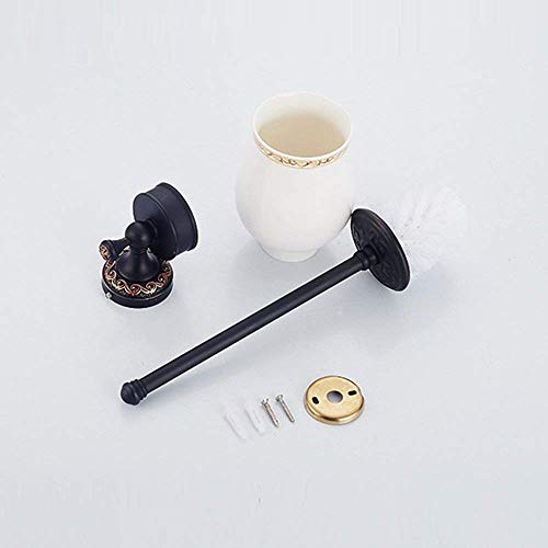 Brosse de nettoyage polyvalente wc avec manche long ergonomique GZZ - 5