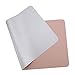 BUBM PU Leather Double Sided Desk Pad Computer Mat Desk Writing Mat for Office and Home,Ultra Thin 2mm - 31.5
