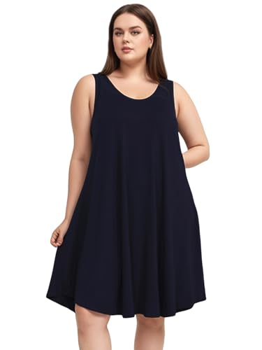 Vestido Feminino Plus Size Malha Viscolycra Regata Soltinho