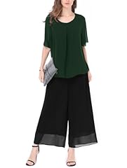 Green Top and Black Pant