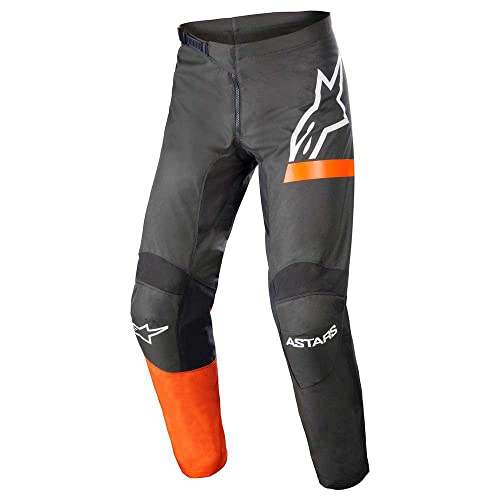 Alpinestars Fluid Chaser Mens MX Pants - Anthracite Coral Fluo 32 inch