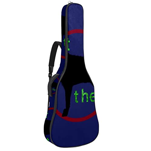 Housse de transport étanche pour guitare avec bandoulière réglable Motif loup, Multicolore 02, 42.9×16.9×4.7 in… - Les Beatles, Paul McCartney, John Lennon, RIngo Starr, George Harrison Housse de transport étanche pour guitare avec bandoulière réglable Motif loup, Multicolore 02, 42.9x16.9x4.7 in…