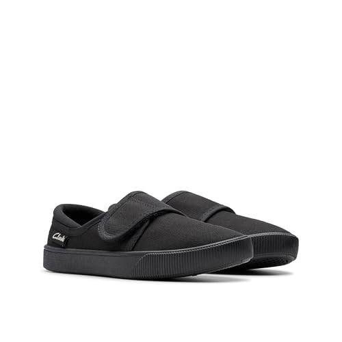 Image of Clarks Girl's Hopper Go School Plimsolls