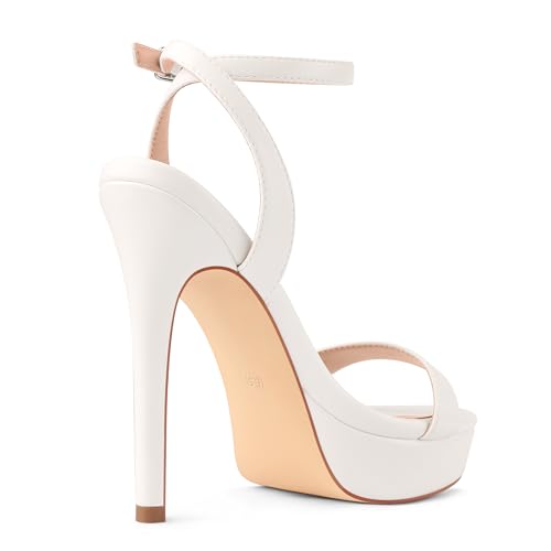 Image of MERUMOTE Women's Open Toe Stiletto High Heels