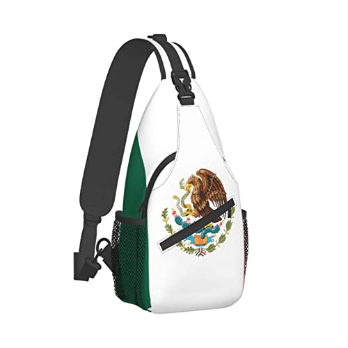 Mochila Sling Unisex Color Negro miniatura 3