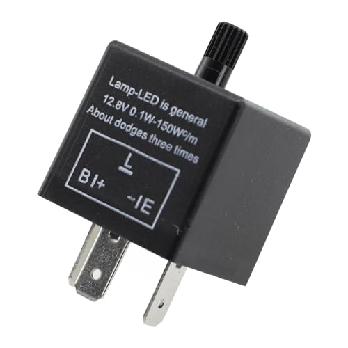 Relais clignotant à 3 broches 12V pour indicateur de moto et auto - 2
