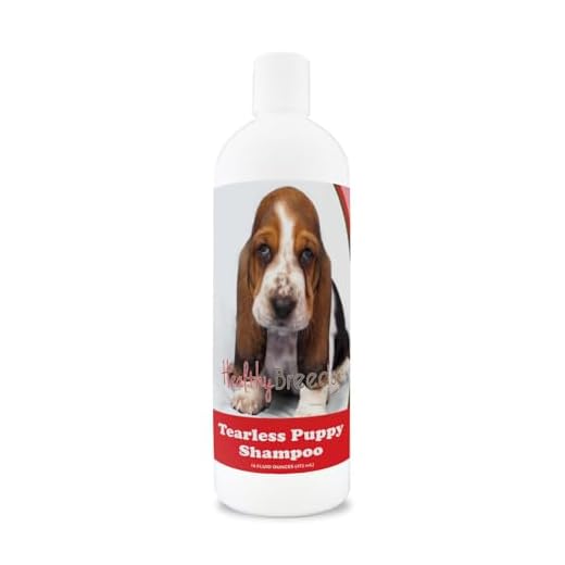 Healthy Breeds Basset Hound Tearless Puppy Dog Shampoo 16 oz