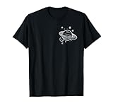 Saturne Dessin Astronomie Galaxie Planète Homme Femme Cadeau T-Shirt