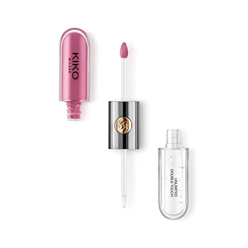 Kiko Milano - Unlimited Double Touch 117 Liquid Lipstick With A Bright Finish In A Two-step Application. lasts Up To 16 hours. No-transfer base Colour.