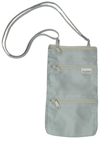 �N���[�X�V���[�Y �l�b�N�E�����O ���s�p�M�d�i���� �l�b�N�|�[�` ���{�� A4�O�܂�T�C�Y �}�`�t�� �p�X�|�[�g ���� �N���W�b�g�J�[�h �C�O �X���΍� �V�[�N���b�g�|�[�` (�O���[)