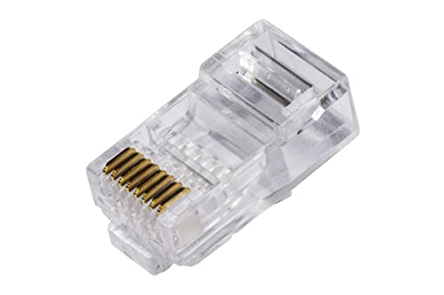 Link LKPL86U Confezione Da 100 Connettori RJ45, 8 Poli, Categoria 6 Utp, Non Schermato - 2
