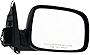 For Chevy Colorado 2004-2012 Towing Mirror Passenger Side | Power | Non-Heated | Manual Folding | Textured Black | Replacement For GM1321280 | 15246905