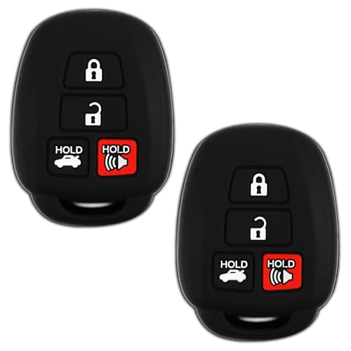 Boîtier de clé pour Toyota HYQ12BDM : coque de protection haute résistance en lot de 2