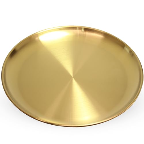 Jiozermi 10.2 Inch Stainless Steel Gold Plate