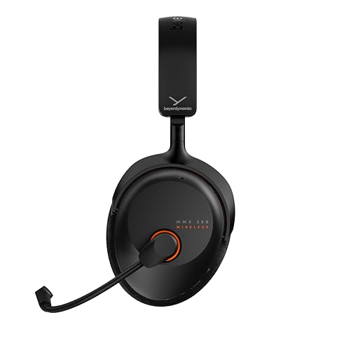 beyerdynamic MMX 230 Wireless Gaming Headset mit ANC und Bluetooth® 6.0, 60 Stunden Akkulaufzeit, ersetzbarem Akku, in schwarz - neues Update per App verfügbar
