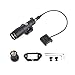 NOBUHIRO M300A 500 Lumens Tactical Flashlight with Modular Pressure Switch & Push Button Switch for 20mm Picatinny Rail, with Conversion Mount kit for Mlok/Keymod Rail