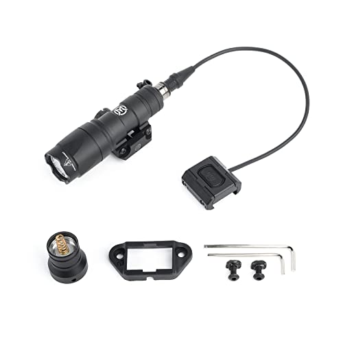 Lampe torche tactique M300A 500 lm interrupteur pression rail Picatinny Mlok