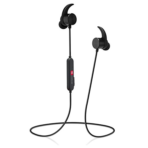 Wireless Bluetooth Headphones for the Apple iPhone, Samsung Galaxy and other Android Smartphones with integrated Mic, Lightweight Earphones with HD Sound for the Best Beat during Sport and Exercise