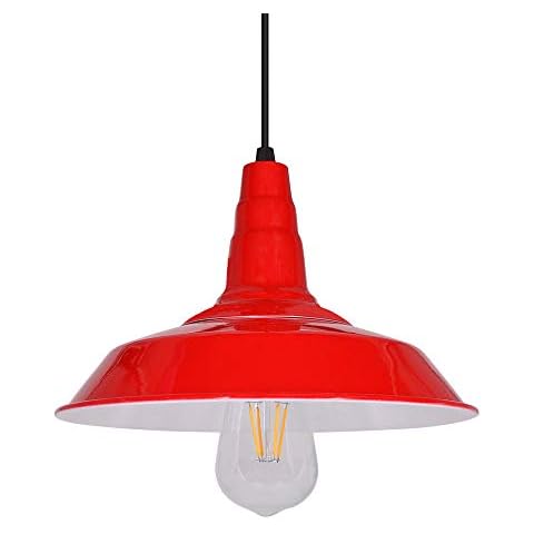 Artpad Luces de Techo Colgantes Vintage Rojas Cover