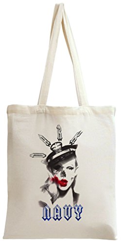 Sexy Dark Navy Scelet Tote Bag