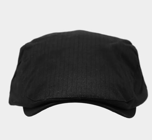Image of Quanhaigou Men's Cotton Flat Ivy Gatsby Newsboy Driving Hat Adjustable Irish Cabbie Ivy Driving Hunting Cap