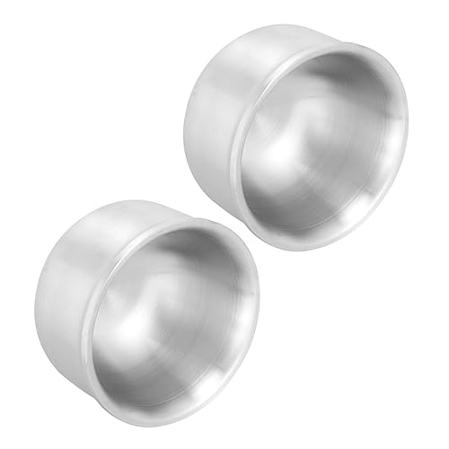 TOYANDONA 2 piezas Bol de Acero Inoxidable para Pasta y Sopa Resistente al Calor Diseño de Doble Antiescaldaduras para Cocina y Uso Diario