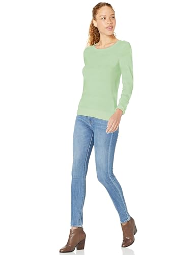 Image of Amazon Essentials Women's Long-Sleeve Lightweight Crewneck Sweater, Flattering (Available in Plus Size)