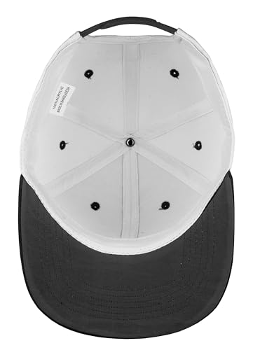 Image of Gelante Plain Blank Flat Brim Adjustable Snapback Baseball Caps LOT 6 Pack