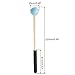 Bonsicoky 8 Inch Percussion Mallets Stick with Rubber Head and Handle，Wood Drum Mallets for Xylophone,Glockenspiel, Blue