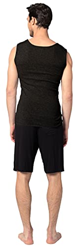 Andrew Scott Men's 10-Pack Color Muscle Tanks | Sleeveless Crew Workout Tank Top Cotton Undershirts3