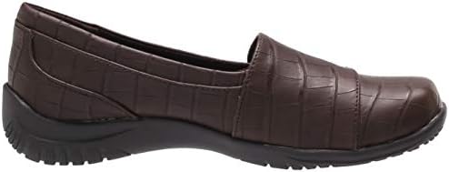 Easy Street womens Flat Sneaker, Brown Croco, 5 US | Image 5