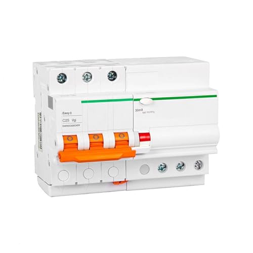 Interruptor diferencial EA9R RCBO 3P Tipo C EA9RN*C*30CA de 63A 2