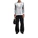 PUMA AC Milan x Slam Jam 25/26 Long Sleeve Jersey – Official Licensed Product, Made with Recycled Materials (US, Alpha, Medium, Regular, Regular, Silver)
