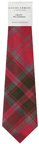 Cravate écossaise Grant Weathered Tartan idéale pour les mariages et grandes fêtes - 3