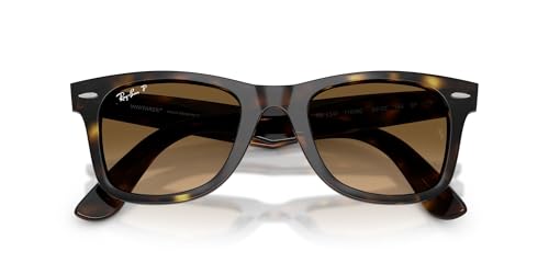 Ray-Ban RB4340 Wayfarer Ease Sunglasses, Havana/Polarized Brown Gradient, 50 mm - image 5
