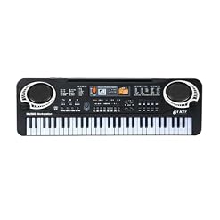 Électronique clavier Piano 61 Touches Piano Musique Numérique Clavier Électronique Clé Noir Piano Électrique Avec Microphone Instrument De Clavier - Les Beatles, Paul McCartney, John Lennon, RIngo Starr, George Harrison