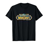 24ABWW00001A-001 World of Warcraft Classic Official Logo T-Shirt, Homme, Noir, XL