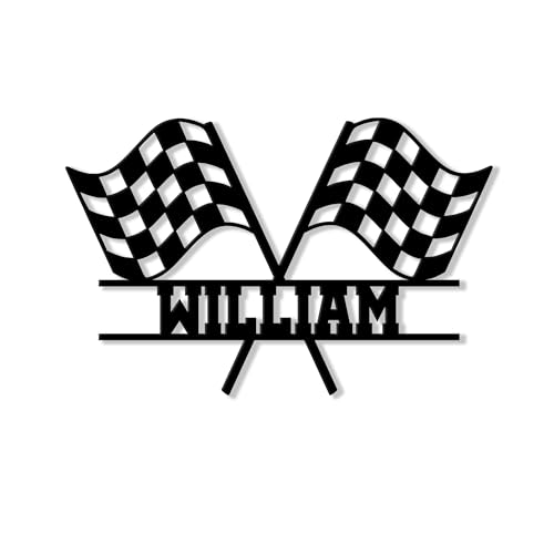 Personalized Racing Metal Sign