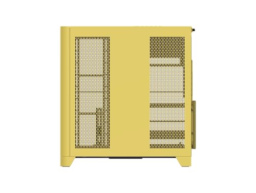 Image of Thermaltake View 390 Air; Mid Tower; 2x120mm CT Fans Included; 360mm Radiator Support; 420mm GPU Clearance; Hidden Connector Support; Rotatable PCIe Slots; Butter Caramel; CA-11F-00MMWN-00
