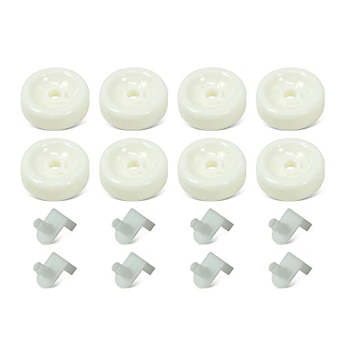 SUPPLYZ Direct Replacement for GE WD35X21038 Appliance Lower Rack Wheel Kit