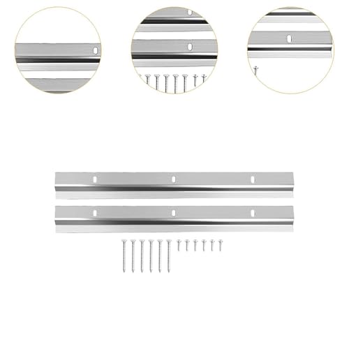 Image of Picture Z Bar Hanger Wall Mounting Bracket 1 Pair Professional, Iron, Picture Hanging Hardware Kit for Wall Painting Mirrors