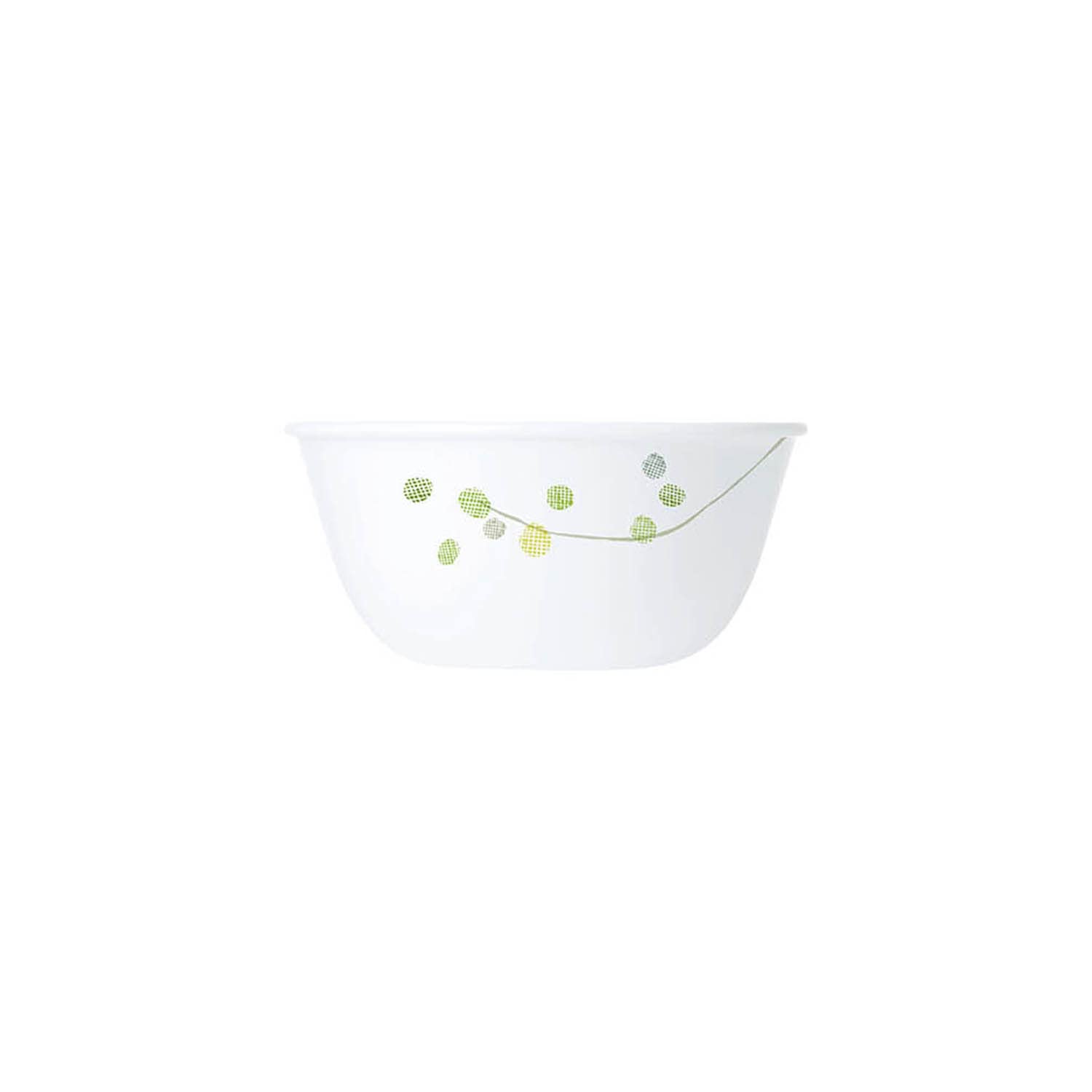Corelle Livingware Plus Green Delight 355 ml Soup Bowl Pack of 6