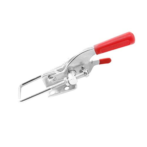 aopin 1Set Einstellbare Verriegelung U-Bolzen Selbstverriegel 770lbs Edelstahl 304 für Werkzeug Kasten, Tür, Kasten, Kofferraum, Traktor Abdeckung,Holz bearbeitung und Schnell Verschluss Cover