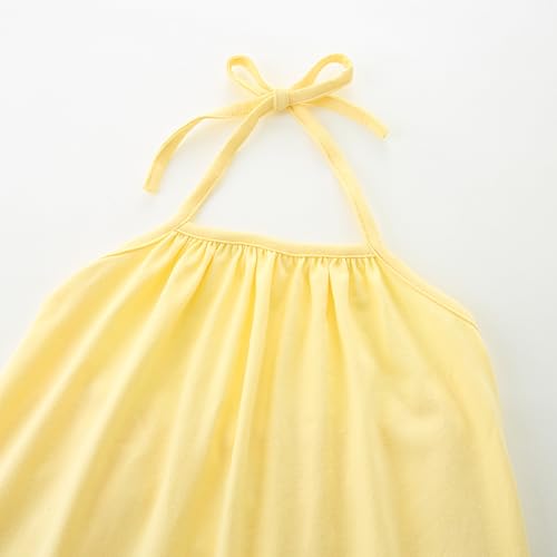 Toddler Girls Summer Clothes Backless Strap Slouch Jumpsuit Harem Halter Romper Pants 1T~5T3