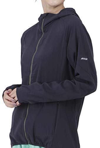 PONTAPES ランニング ウェア メンズ スリム ジャケット PSR-7700_8000 BK_DG L サイズ ジョギング スポーツウェア ウォーキング テニス キャンプ アウトドア ウェア 上