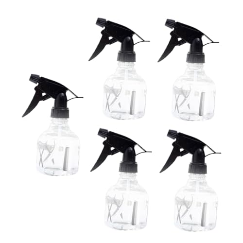 Veemoon 5 Pulverizadores De Spray Para El Cabello De Rocío Para Peluquería Corte De Cabello Pequeño De Polipropileno