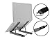 Monoprice 6-in-1 Portable Folding Laptop Stand and USB-C Docking Station with 4K HDMI, Gigabit Ethernet, with Adjustable Angles, RJ45 Gigabit Ethernet, Multi-Port Hub