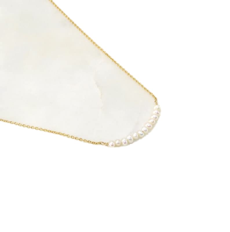 Collier perles d'eau douce blanche cadeau idéal femme fille