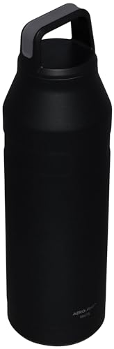 Image of Stanley IceFlow Cap and Carry Water Bottle | Wide Mouth Twist Lid | Lightweight & Leakproof for Travel & Sports | Insulated Stainless Steel | BPA-Free
